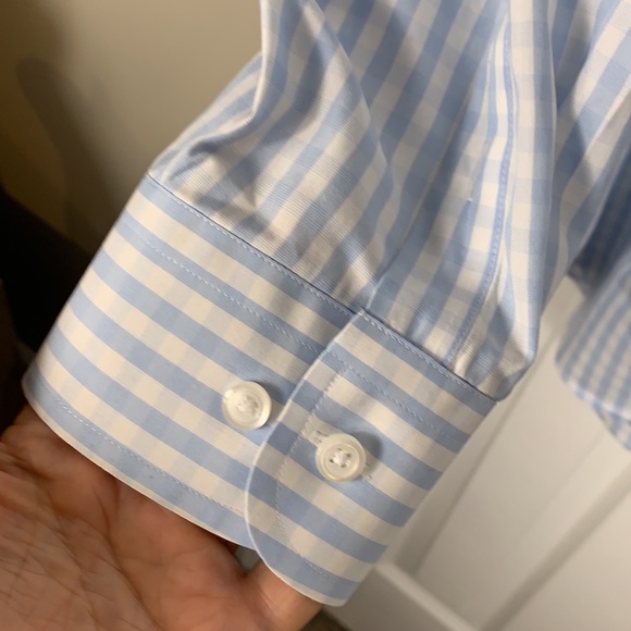 Joseph Abboud classic fit blue/white 18/36/37T - Picture 3 of 5